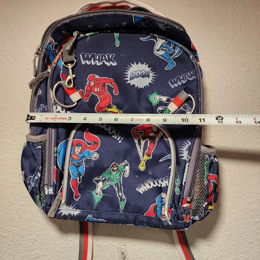 Pottery Barn Kids Superhero Backpack - Blue and Red